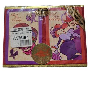 Red Hat Society Playing Cards 2 Decks Vtg New